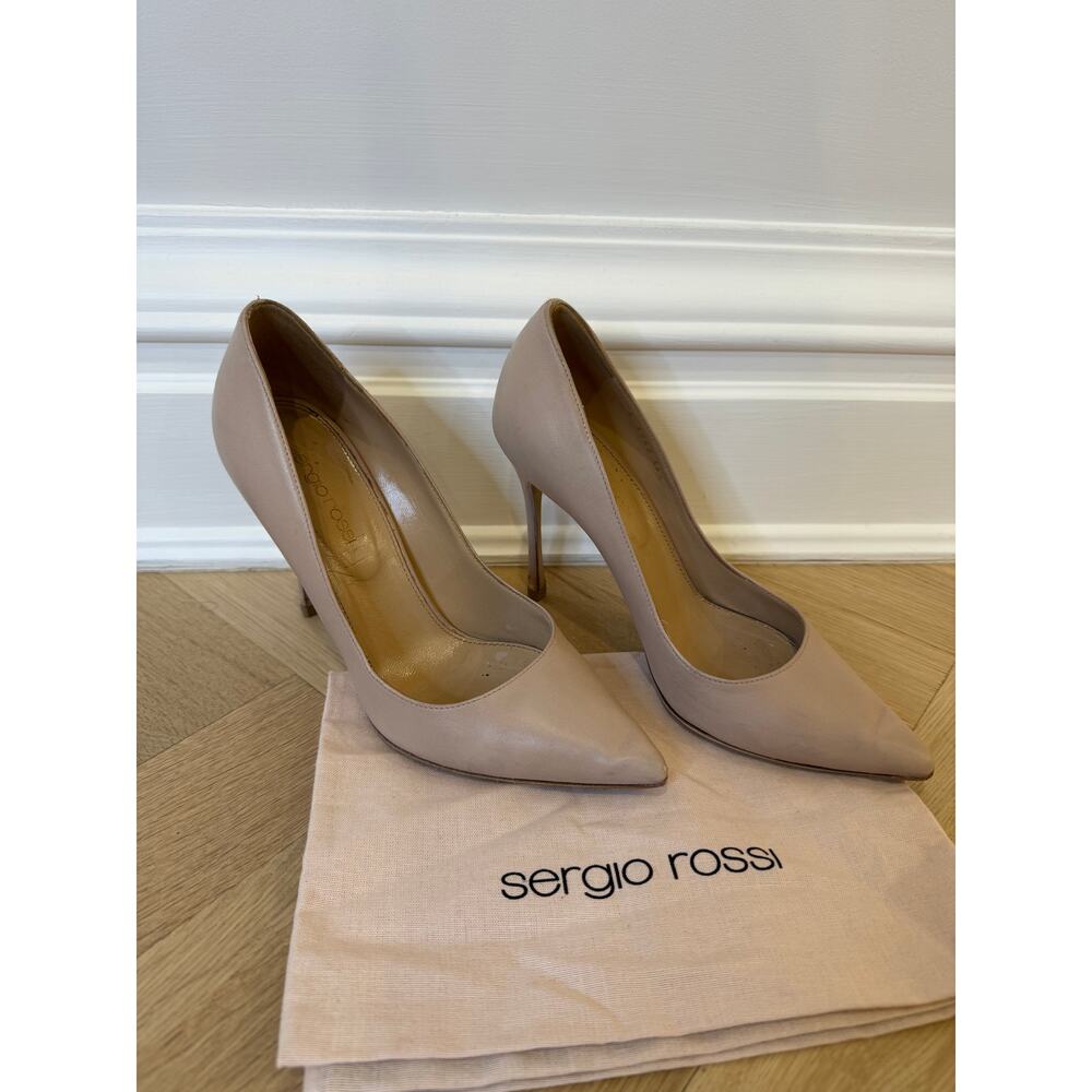 Sergio Rossi Classic Godiva Pump Womens 36.5 - w.dust bag - Picture 1 of 13